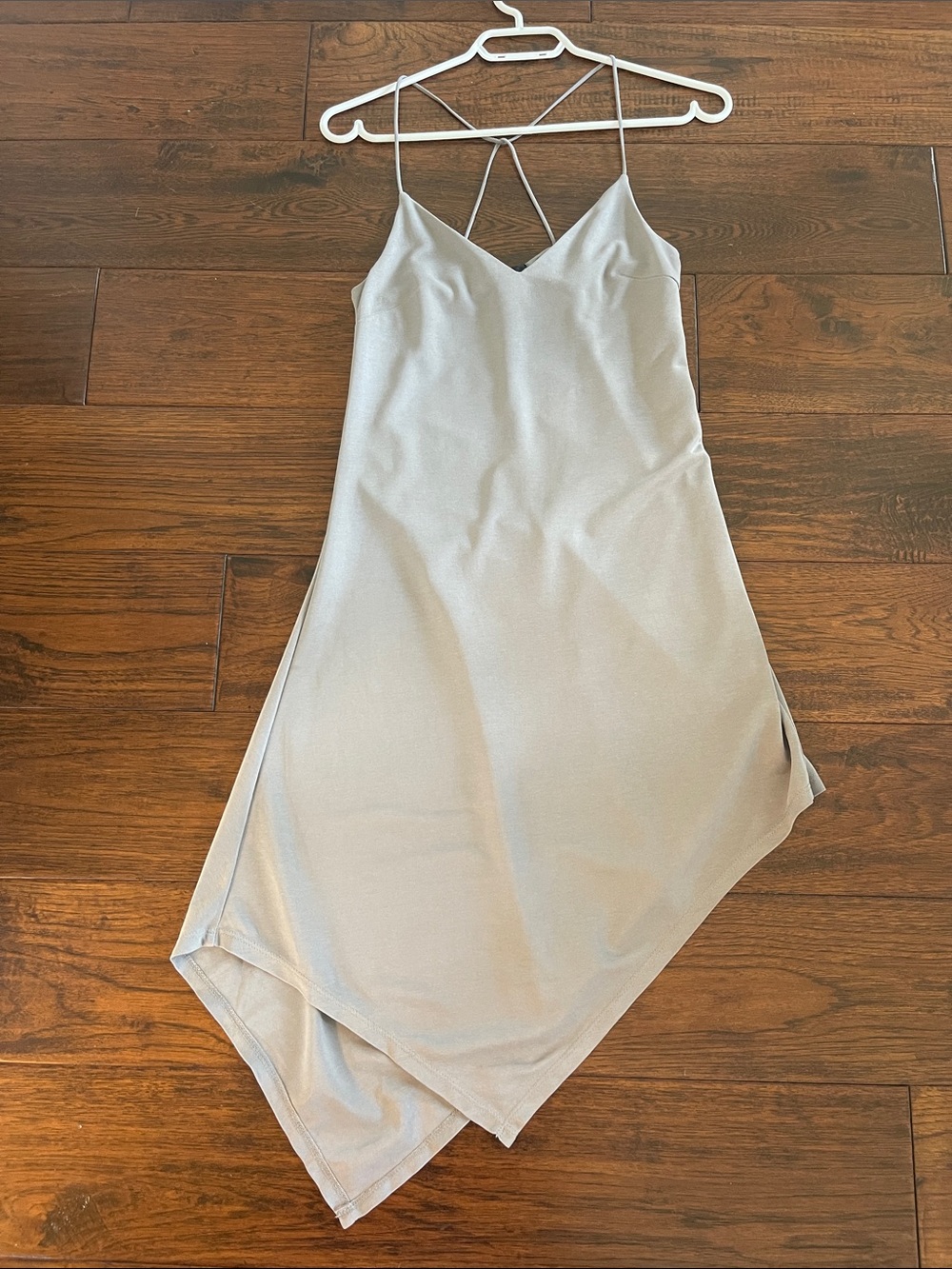 TOPSHOP Asymmetrical Slip Dress